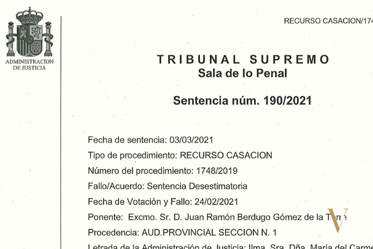 sentencia_recurso_casacion La sentencia del recurso de casación ultima oportunidad para la absolucion