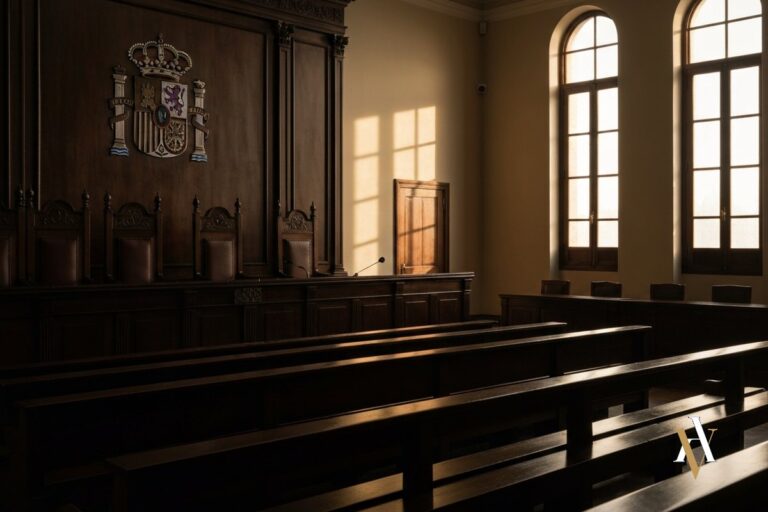 Confesion y atenuante en un tribunal penal espanol